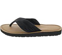 Tommy Hilfiger Damen Flip Flops Zehentrenner, Schwarz (Black), 41