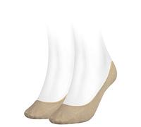 Tommy Hilfiger Füßlinge im 2er-Pack in Beige, Größe 35/38