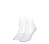 Tommy Hilfiger Damen Footie Socken, Weiß, 32-34 EU