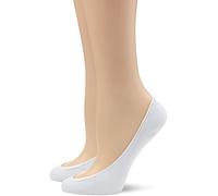 Tommy Hilfiger Damen Füßlinge TH WOMEN BALLERINA STEP, 2er Pack, Gr. 39/42, Weiß (white 300)
