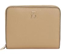 Tommy Hilfiger Damen Geldbörse Icon Flap Seasonal mit Reißverschluss, Beige (Classic Khaki), Einheitsgröße