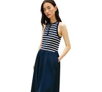 Tommy Hilfiger Damen Gold Button Poplin Mix Dress Ww0ww49628 Ausgestelltes Kleid (1er Pack)