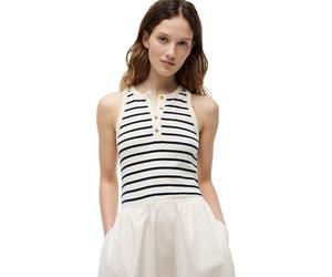 Tommy Hilfiger Damen Gold Button Poplin Mix Dress Ww0ww49628 Ausgestelltes Kleid (1er Pack)