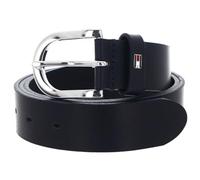 Tommy Hilfiger Damen Gürtel New Danny Belt Ledergürtel, Blau (Night Sky), 100 cm