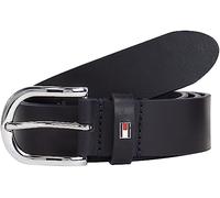 Tommy Hilfiger Damen Gürtel New Danny Belt Ledergürtel, Blau (Night Sky), 80 cm