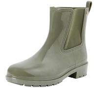 Tommy Hilfiger Damen Gummistiefel Flag Rainboot Rutschfest, Grün (Utility Olive), 37