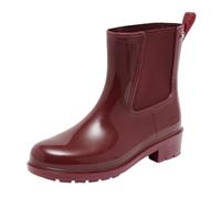 Tommy Hilfiger Damen Gummistiefel Flag Rainboot Rutschfest, Rot (Deep Rouge), 37
