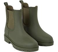 Tommy Hilfiger Damen Gummistiefel Halbhoch, Grün (Army Green), 37