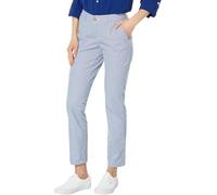 Tommy Hilfiger Damen Hampton Chino Pant-Stripe Unterhose, blau/weiß, 38 (Herstellergröße: 6)