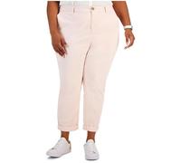 Tommy Hilfiger Damen Relaxed Fit Hampton Chino Pants (Regular and Plus) Hose, Ballerina Pink, 54 Mehr