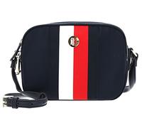 Tommy Hilfiger Damen Handtasche Tasche Schultertasche Poppy Crossover Blau