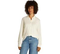 Tommy Hilfiger Damen Hemd Casual Regular Fit, Beige (Calico), XXS
