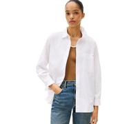 Tommy Hilfiger Damen Hemd Poplin Easy Fit Oversized