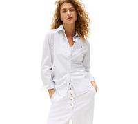 Tommy Hilfiger Damen Hemd Poplin Regular mit Spitzkragen