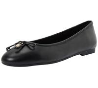 Tommy Hilfiger Damen Hilfiger Smooth Lthr Ballet Fw0fw09006 Ballerinas, Black, 40 EU