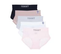 Tommy Hilfiger Damen Hipster, 5er-Pack, Bbd/Bw/Mc/Bb/Bk, M
