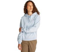 Tommy Hilfiger Damen Hoodie Contrast Flag Regular Fit, Blau (Breezy Blue), XS