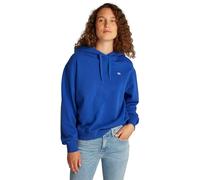 Tommy Hilfiger Damen Hoodie Contrast Flag Regular Fit, Blau (Noble Blue), L