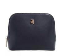 Tommy Hilfiger Damen Iconic Tommy WASHBAG Reisezubehör-Bi-Fold-Brieftasche, Space Blue