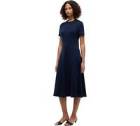 Tommy Hilfiger Damen Interlock F&f Midi Dress Ww0ww50825 Ausgestelltes Kleid (1er Pack)