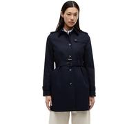 Tommy Hilfiger Damen Jacke Heritage Single Breasted Trench Übergangsjacke, Blau (Midnight), M