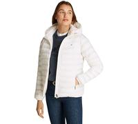 Tommy Hilfiger Damen Jacke Padded Global Stripe Jacket Übergangsjacke, Elfenbein (Ancient White), XXS