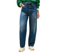 Tommy Hilfiger Damen Jeans Hose Barrel Mid Rise, Blau (Mine), 33W/34L