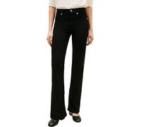 Bootcut-Jeans TOMMY HILFIGER "FINN FLARE RW", Herren, Gr. 28, Länge 32, schwarz, Denim/Jeans, Obermaterial: 82% Baumwolle, 16% Polyester, 2% Elasthan, unifarben, regular fit lang, Jeans, Baumwoll-Mix 