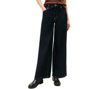 High-waist-Jeans TOMMY HILFIGER "DNM RINSE 70's WIDE LEG HW", Damen, Gr. 27, Länge 30, rinse, Denim/Jeans, Obermaterial: 99% Baumwolle, 1% Elasthan, unifarben, lässig geschnitten, Jeans (41597366-27)