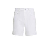 Tommy Hilfiger Damen Jeansshorts DNM STRAIGHT SHORT RW WHITE Straight Fit, weiss, Gr. 25