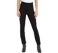 Tommy Hilfiger Damen Jogginghose Slim Knit Pant Lang, Schwarz (Black), 42