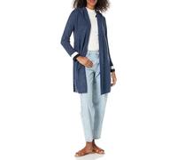 Tommy Hilfiger Damen Kapuze Kimono Cardigan Sweater, Denim Multi, 3X