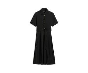 Tommy Hilfiger Damen Kleid aus Baumwolle, schwarz, Gr. L