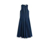 Tommy Hilfiger Damen Kleid aus Leinenmix, marine, Gr. 42
