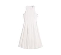 Tommy Hilfiger Damen Kleid aus Leinenmix, weiss, Gr. 40