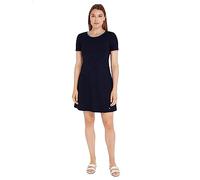 Tommy Hilfiger Damen Kleid Punto Mini Sommerkleid, Blau (Desert Sky), 36W