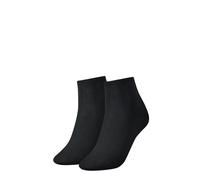TH WOMEN CASUAL SHORT SOCK 2P Schwarz 39-42