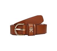 Tommy Hilfiger Damen Gürtel Essential Effortless 2,5 cm Ledergürtel, Braun (Cognac), 95 cm