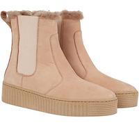 Tommy Hilfiger Damen Low Boot Stiefel Winterstiefel, Beige (Merino), 36