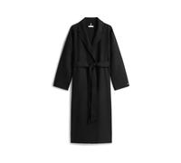 Tommy Hilfiger Damen Mantel LONGLINE DOUBLE FACE, schwarz, Gr. 38