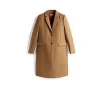 Tommy Hilfiger Damen Mantel mit Wolle und Kaschmir, nougat, Gr. 42