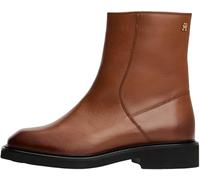 Tommy Hilfiger Damen Mid Boot Stiefel Square Toe mit Karree-Spitze, Braun (Winter Cognac), 38