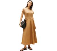 Tommy Hilfiger Damen Modern Cody Midi Mix F&f DRS Ww0ww46711 Ausgestelltes Kleid (1er Pack)