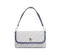 Tommy Hilfiger Damen Monogram Shoulder Bag with Removable Crossbody Strap Umhängetasche, Space Blue Print