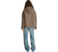 Tommy Hilfiger Damen Parka Cotton Nylon Short mit Kapuze, Braun (Tundra Brown), 38