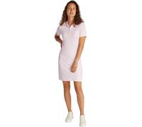 Tommy Hilfiger Damen Polokleid 1985 Slim Pique Slim Fit, Rosa (Light Pink), XXL