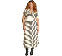 Tommy Hilfiger Damen Polokleid Lyocell Midi-Länge, Mehrfarbig (Calico/Dark Night Navy STP), 54