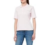 Poloshirt TOMMY HILFIGER "1985 Regular Fit Pique Premium Polo", Damen, Gr. XL (42), rosa (light pink), Piquu00e9, Obermaterial: 95% Baumwolle, 5% Elasthan, unifarben, casual, regular fit hüftlang, Kur