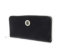 Tommy Hilfiger Damen, Polyurethan, Honey Reisezubehr-Reisebrieftasche, Schwarz, Einheitsgröße