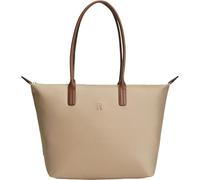 Tommy Hilfiger Damen Popette Tote Aw0aw17711 Tote, Beige (Meerrettich), One Size